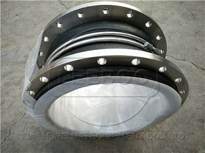 大口徑雙球體襯四氟<a href=http://www.syhdcg.cn target=_blank class=infotextkey>橡膠軟接頭</a>